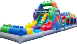 Ultimate Block Party Obstacle Course (42')